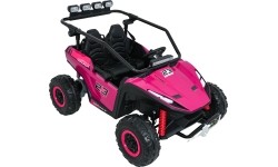 Pojazd elektryczny Buggy TURBO 23, różowy
