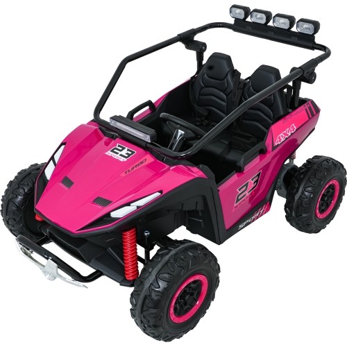 Pojazd elektryczny Buggy TURBO 23, różowy