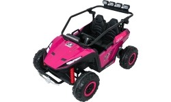 Pojazd elektryczny Buggy TURBO 23, różowy