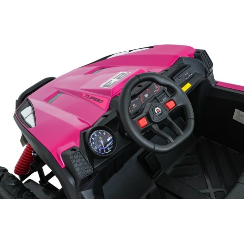 Pojazd elektryczny Buggy TURBO 23, różowy