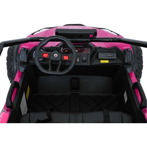 Pojazd elektryczny Buggy TURBO 23, różowy