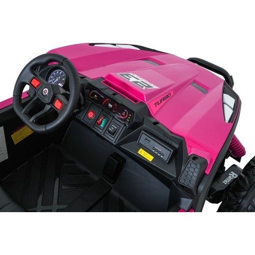 Pojazd elektryczny Buggy TURBO 23, różowy