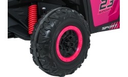 Pojazd elektryczny Buggy TURBO 23, różowy