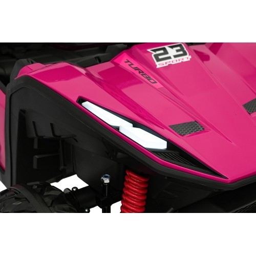 Pojazd elektryczny Buggy TURBO 23, różowy