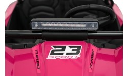 Pojazd elektryczny Buggy TURBO 23, różowy
