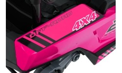 Pojazd elektryczny Buggy TURBO 23, różowy