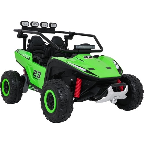 Pojazd elektryczny Buggy TURBO 23, zielony