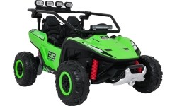 Pojazd elektryczny Buggy TURBO 23, zielony