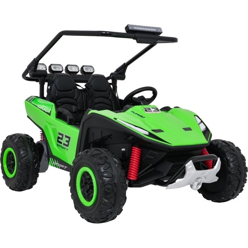Pojazd elektryczny Buggy TURBO 23, zielony