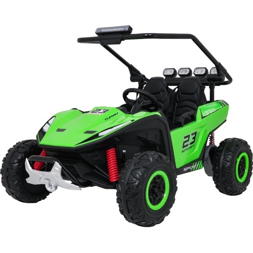 Pojazd elektryczny Buggy TURBO 23, zielony