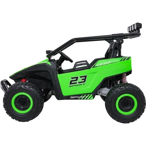 Pojazd elektryczny Buggy TURBO 23, zielony