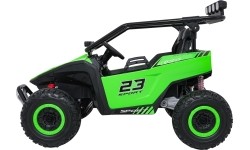 Pojazd elektryczny Buggy TURBO 23, zielony