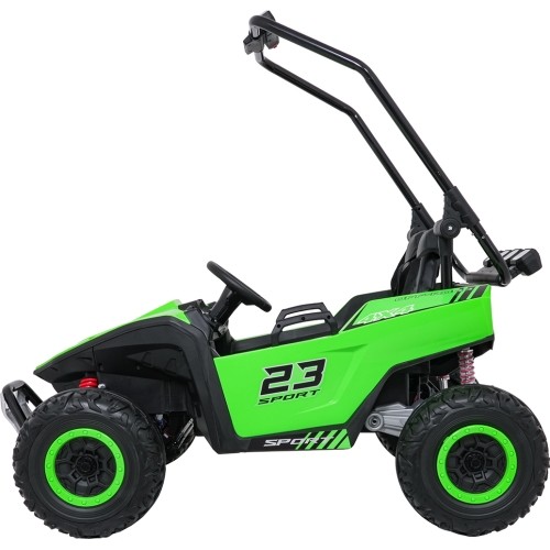 Pojazd elektryczny Buggy TURBO 23, zielony