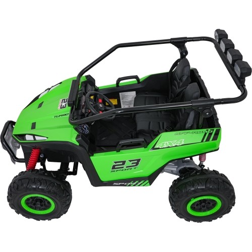 Pojazd elektryczny Buggy TURBO 23, zielony