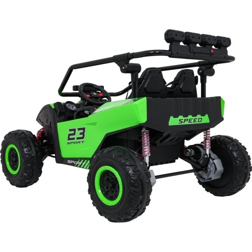 Pojazd elektryczny Buggy TURBO 23, zielony