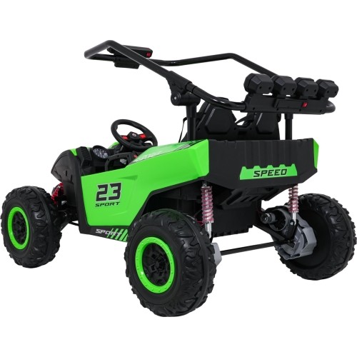 Pojazd elektryczny Buggy TURBO 23, zielony