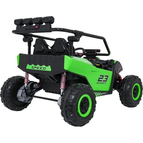 Pojazd elektryczny Buggy TURBO 23, zielony