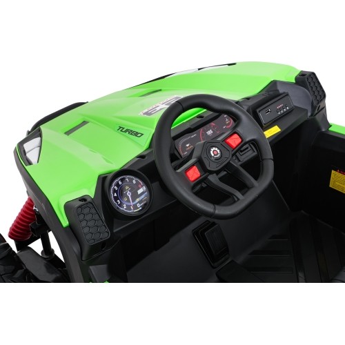 Pojazd elektryczny Buggy TURBO 23, zielony