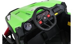 Pojazd elektryczny Buggy TURBO 23, zielony
