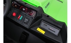 Pojazd elektryczny Buggy TURBO 23, zielony