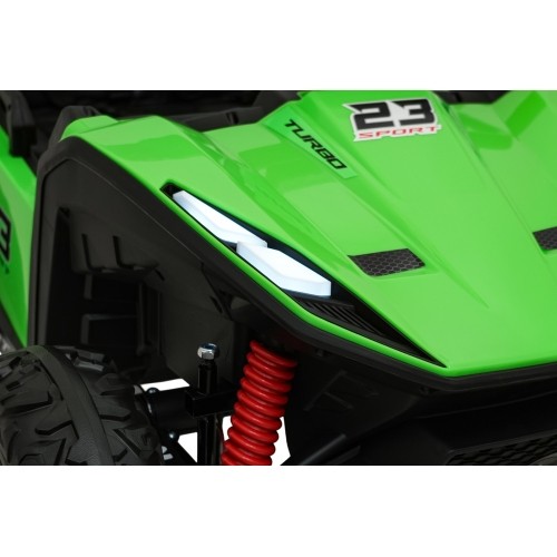 Pojazd elektryczny Buggy TURBO 23, zielony