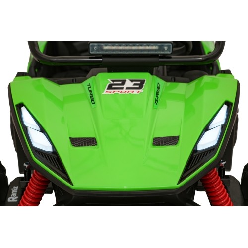 Pojazd elektryczny Buggy TURBO 23, zielony
