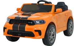Pojazd elektryczny Dodge Durango, pomarańczowy