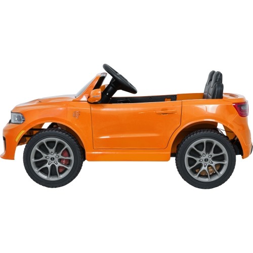 Pojazd elektryczny Dodge Durango, pomarańczowy