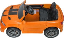 Pojazd elektryczny Dodge Durango, pomarańczowy