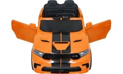 Pojazd elektryczny Dodge Durango, pomarańczowy