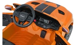 Pojazd elektryczny Dodge Durango, pomarańczowy