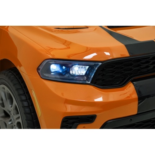 Pojazd elektryczny Dodge Durango, pomarańczowy