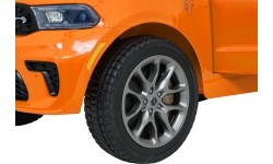 Pojazd elektryczny Dodge Durango, pomarańczowy