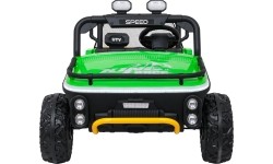 Pojazd elektryczny dla dzieci Buggy UTV Speed, zielony