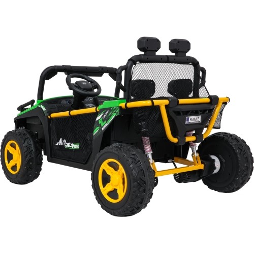 Pojazd elektryczny dla dzieci Buggy UTV Speed, zielony