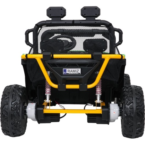 Pojazd elektryczny dla dzieci Buggy UTV Speed, zielony