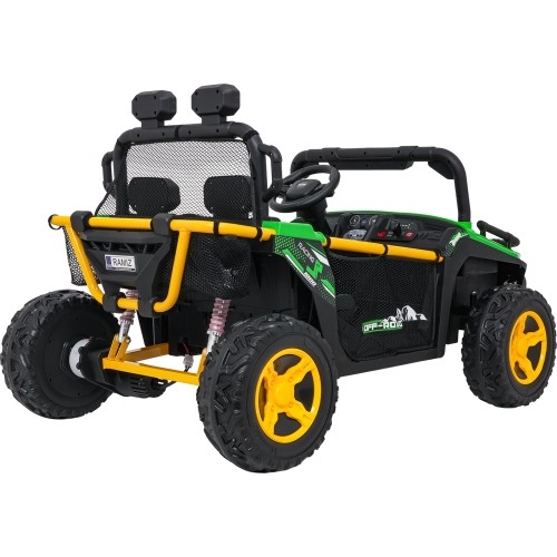 Pojazd elektryczny dla dzieci Buggy UTV Speed, zielony