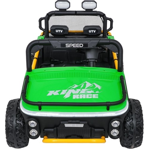 Pojazd elektryczny dla dzieci Buggy UTV Speed, zielony