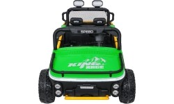 Pojazd elektryczny dla dzieci Buggy UTV Speed, zielony