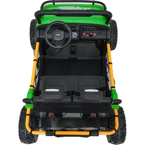 Pojazd elektryczny dla dzieci Buggy UTV Speed, zielony