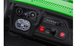 Pojazd elektryczny dla dzieci Buggy UTV Speed, zielony