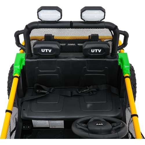 Pojazd elektryczny dla dzieci Buggy UTV Speed, zielony