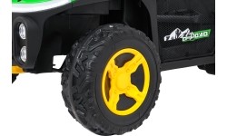 Pojazd elektryczny dla dzieci Buggy UTV Speed, zielony