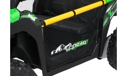 Pojazd elektryczny dla dzieci Buggy UTV Speed, zielony