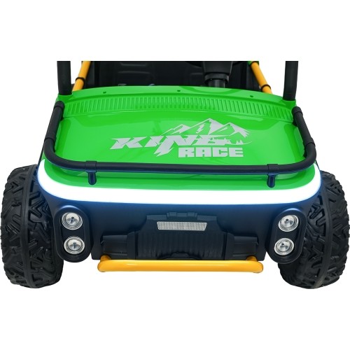 Pojazd elektryczny dla dzieci Buggy UTV Speed, zielony