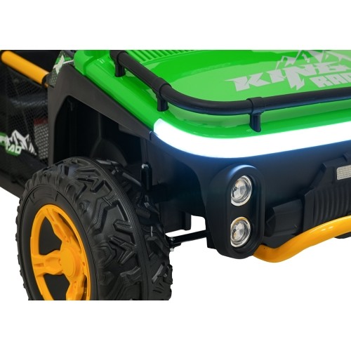 Pojazd elektryczny dla dzieci Buggy UTV Speed, zielony