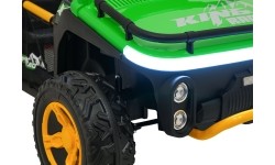 Pojazd elektryczny dla dzieci Buggy UTV Speed, zielony