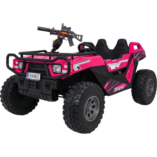 Pojazd elektryczny Buggy PROSPECTOR 4x4 STRONG, różowy