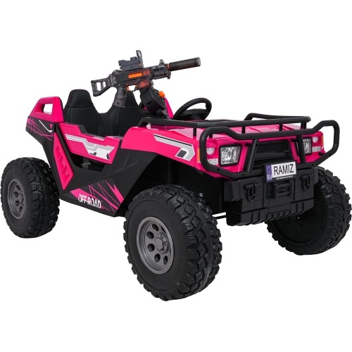 Pojazd elektryczny Buggy PROSPECTOR 4x4 STRONG, różowy