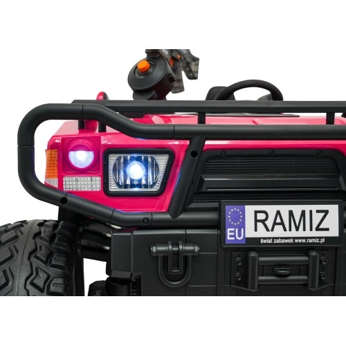 Pojazd elektryczny Buggy PROSPECTOR 4x4 STRONG, różowy